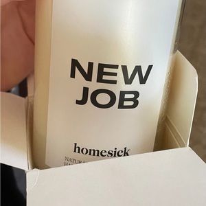 SOLD!New Job Homesick Candle